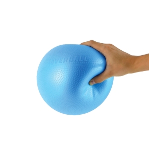 Мяч для дыхательной гимнастики Gymnic Over Ball (Голубой)